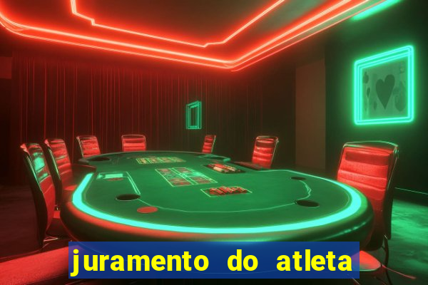 juramento do atleta jogos internos